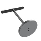 JOKItech Sturdy Soild Base Double Aluminum Headphone Stand Rack
