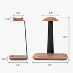 UPERGO Walnut Headphone Stand