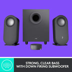 Logitech Z407 Bluetooth Computer Speakers with Subwoofer