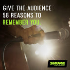 Shure Cardioid Dynamic Vocal Microphone