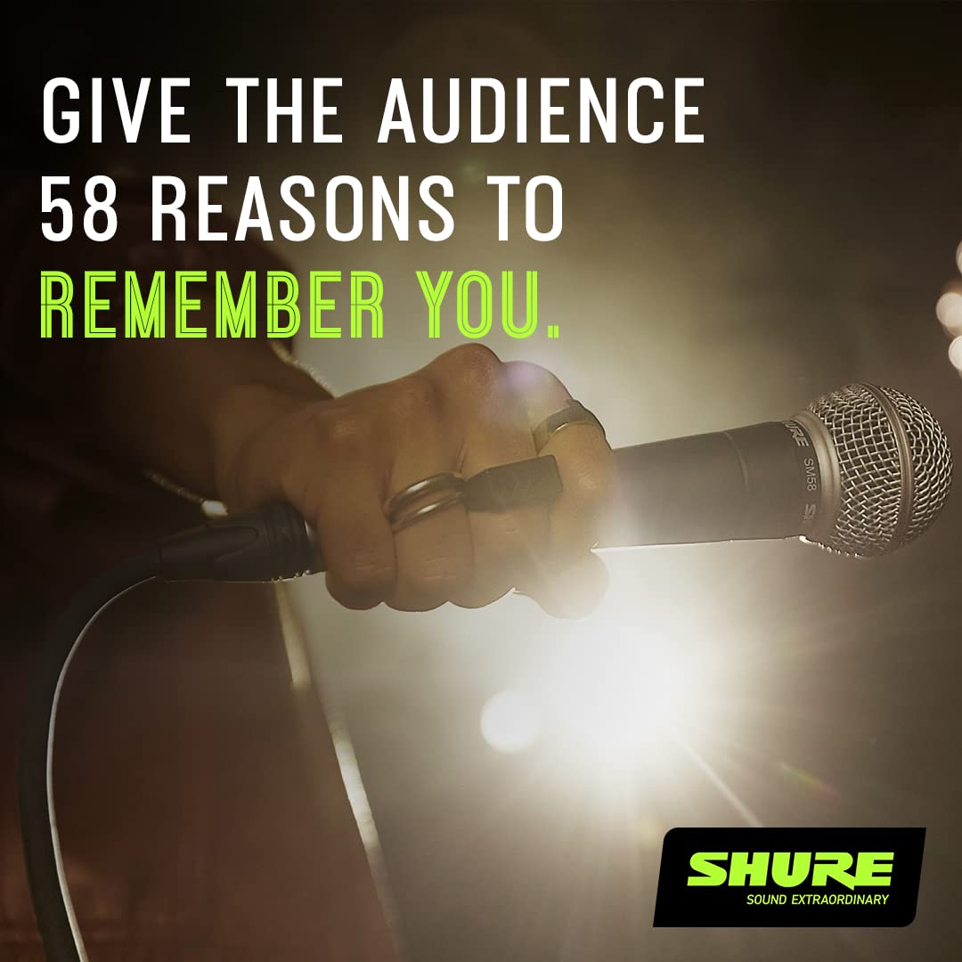 Shure Cardioid Dynamic Vocal Microphone