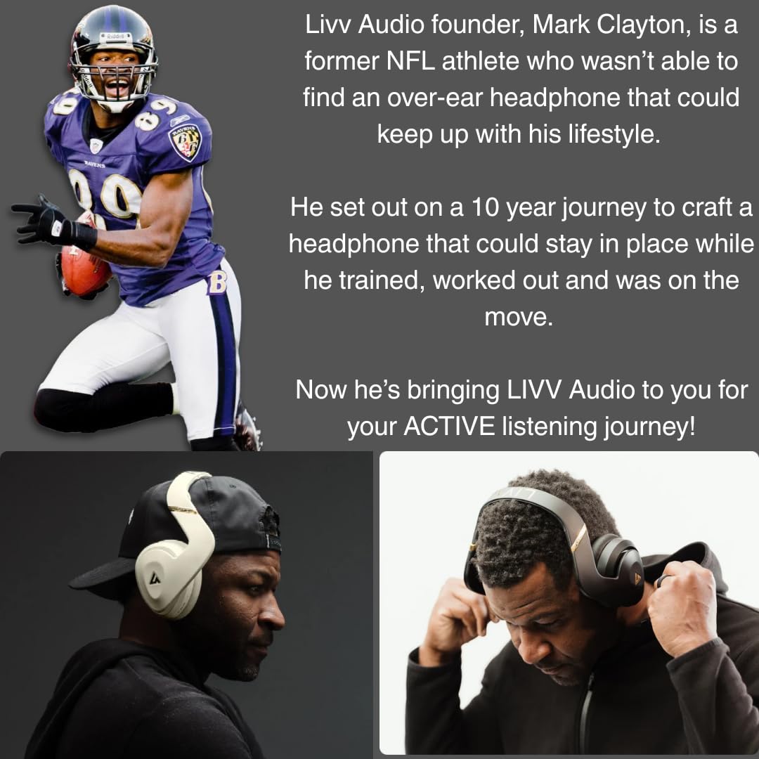 LIVV PRO Wireless Noise Cancelling Headphones