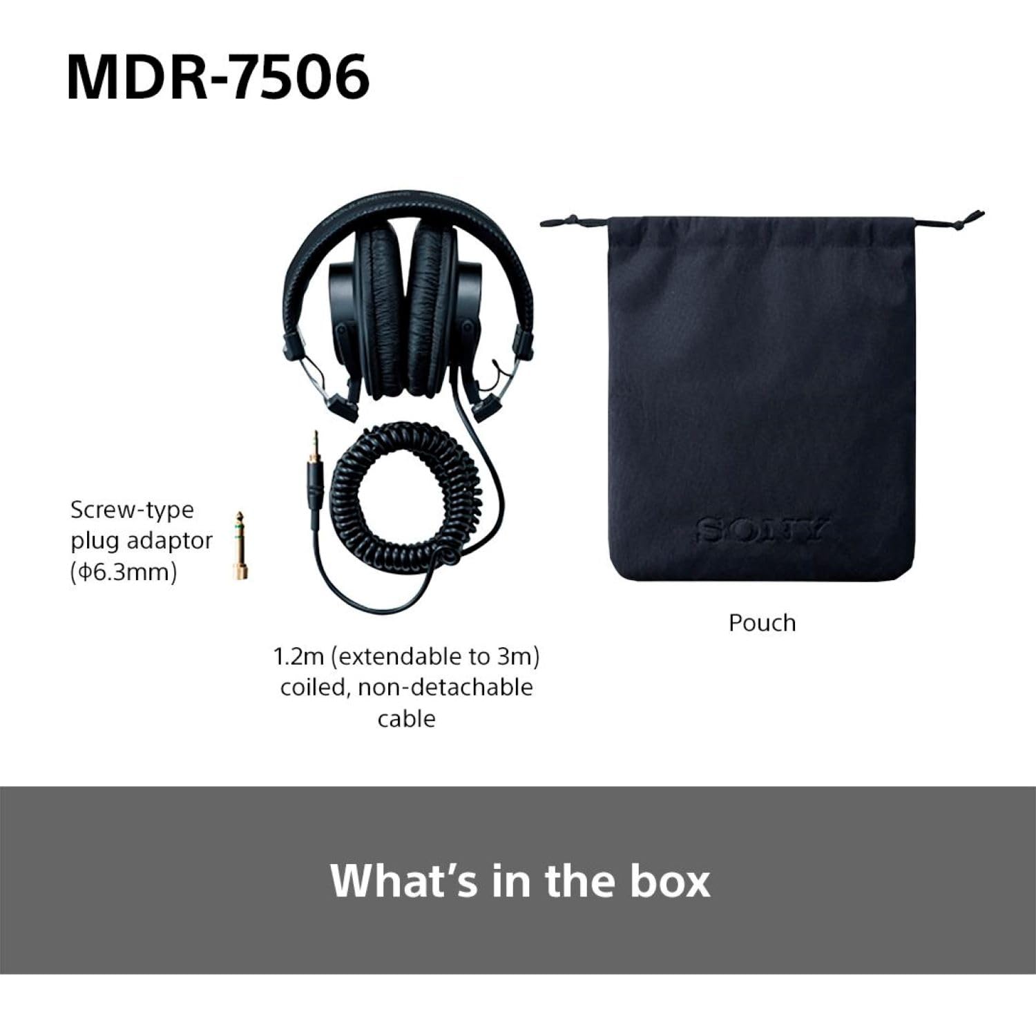 Sony MDR7506 Professional Large Diaphragm