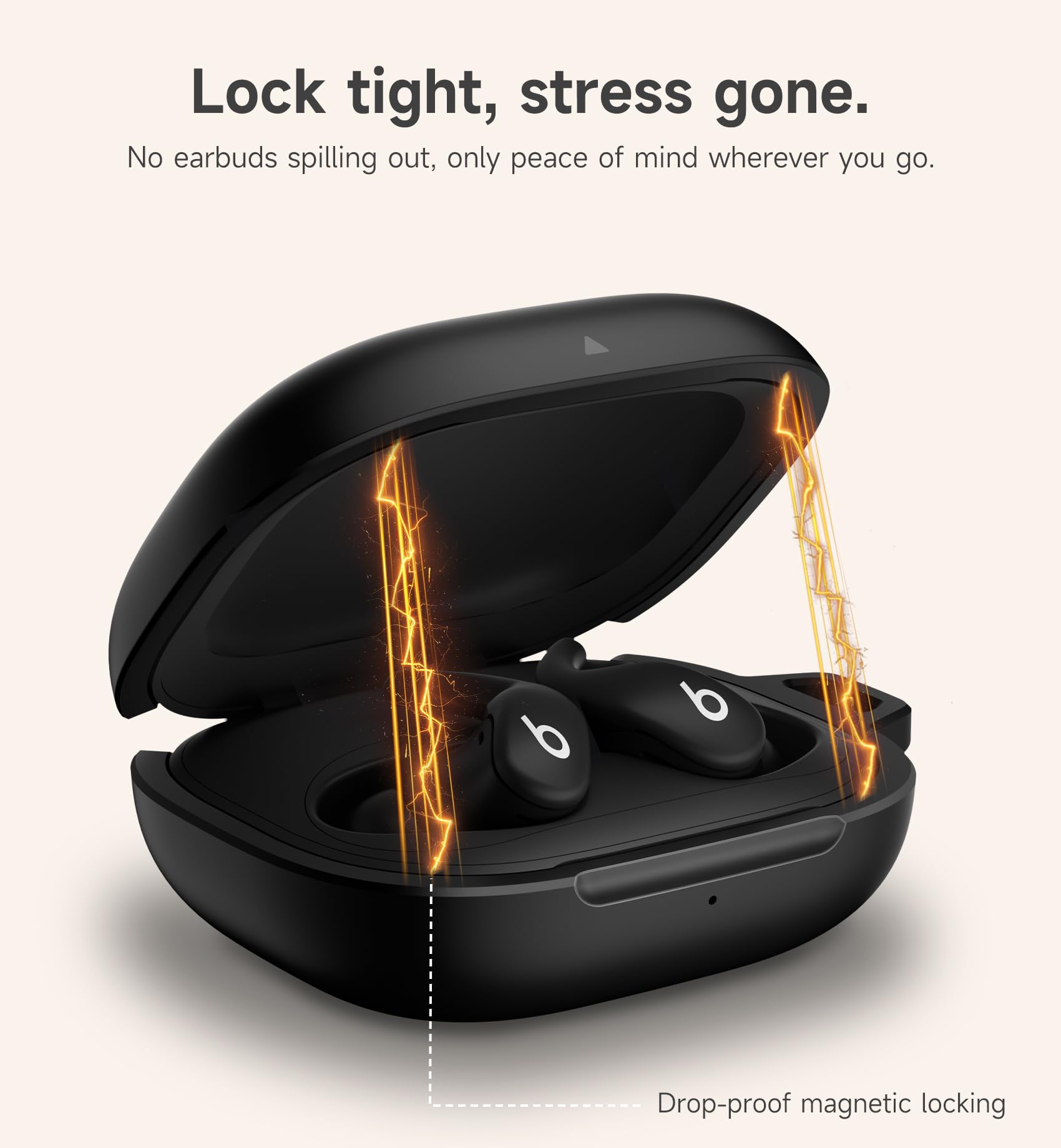 SURITCH Case for Beats Powerbeats Fit Earbuds