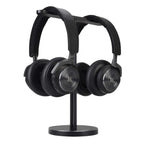 JOKItech Sturdy Soild Base Double Aluminum Headphone Stand Rack