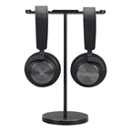 JOKItech Sturdy Soild Base Double Aluminum Headphone Stand Rack