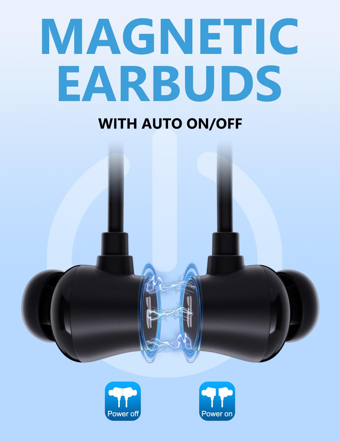 Rythflo Wireless Neckband Noise Cancelling Earbuds