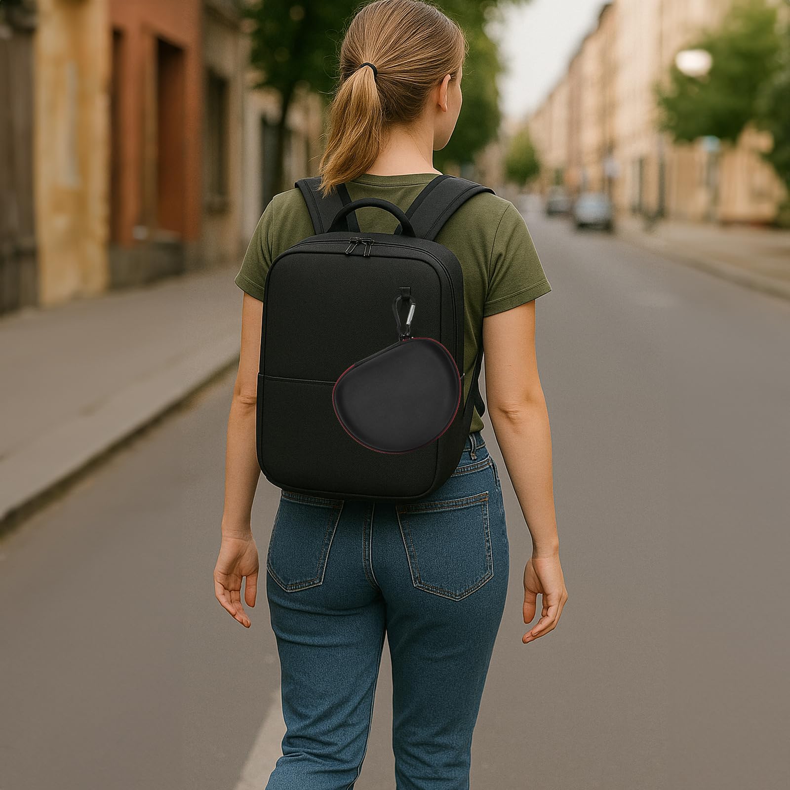 Extra Large Headphone Case for Foldable On-Ear Headphones