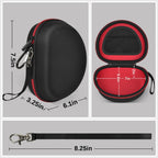 Extra Large Headphone Case for Foldable On-Ear Headphones