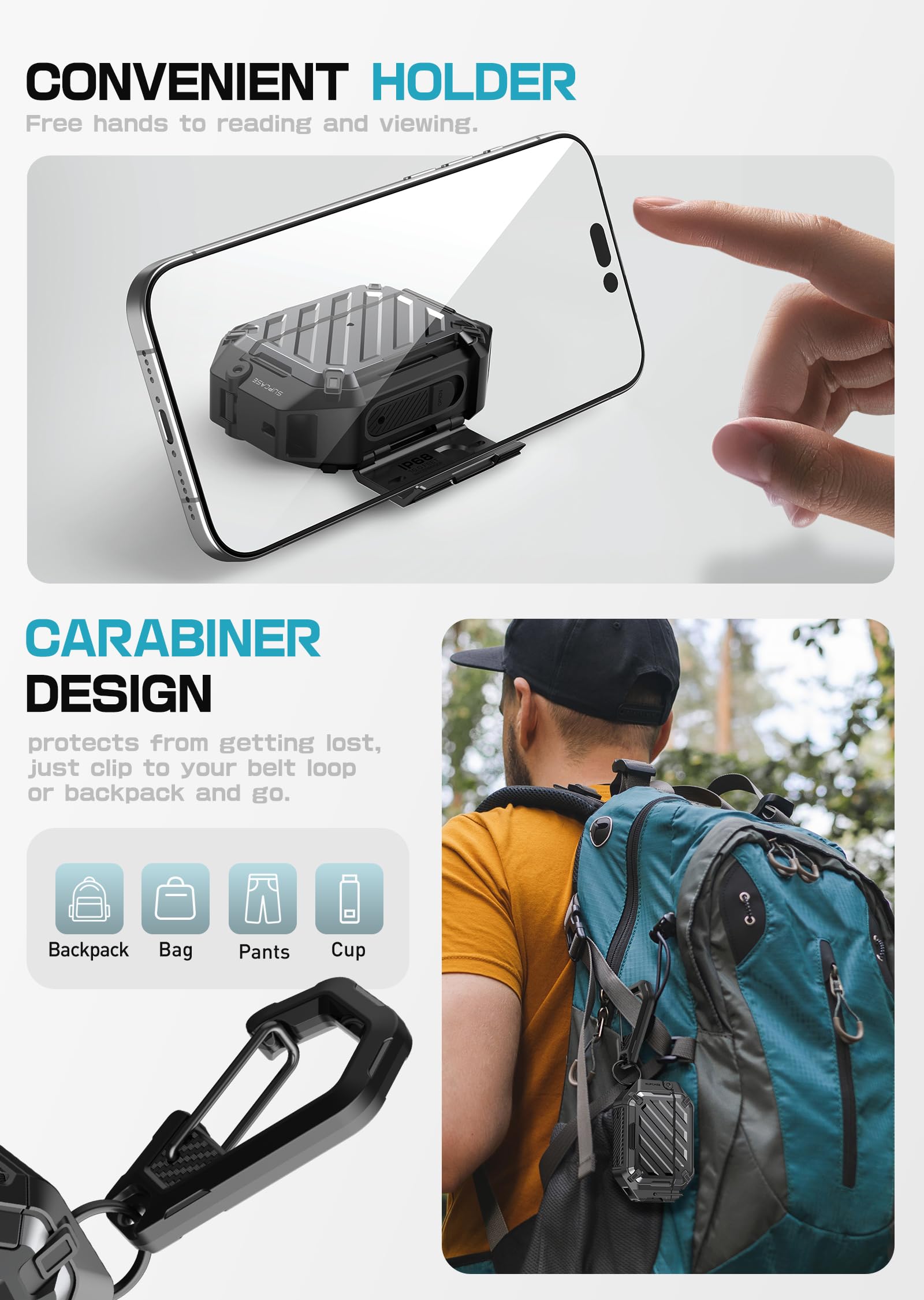 SUPCASE AirPods Pro 3 Waterproof Protective Case