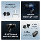 Status Pro X Wireless Noise Cancelling Earbuds