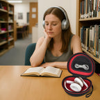 Extra Large Headphone Case for Foldable On-Ear Headphones
