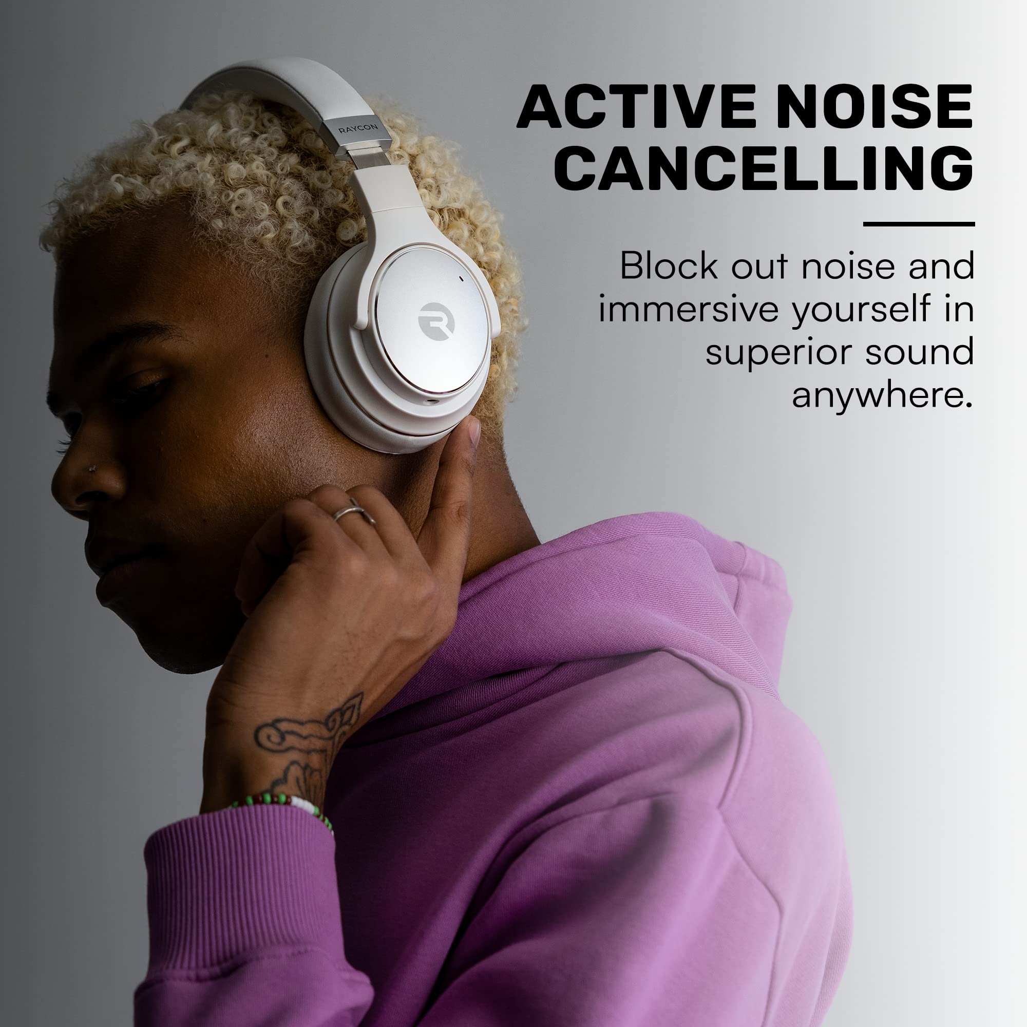 Raycon Everyday Wireless Over-Ear Headphones
