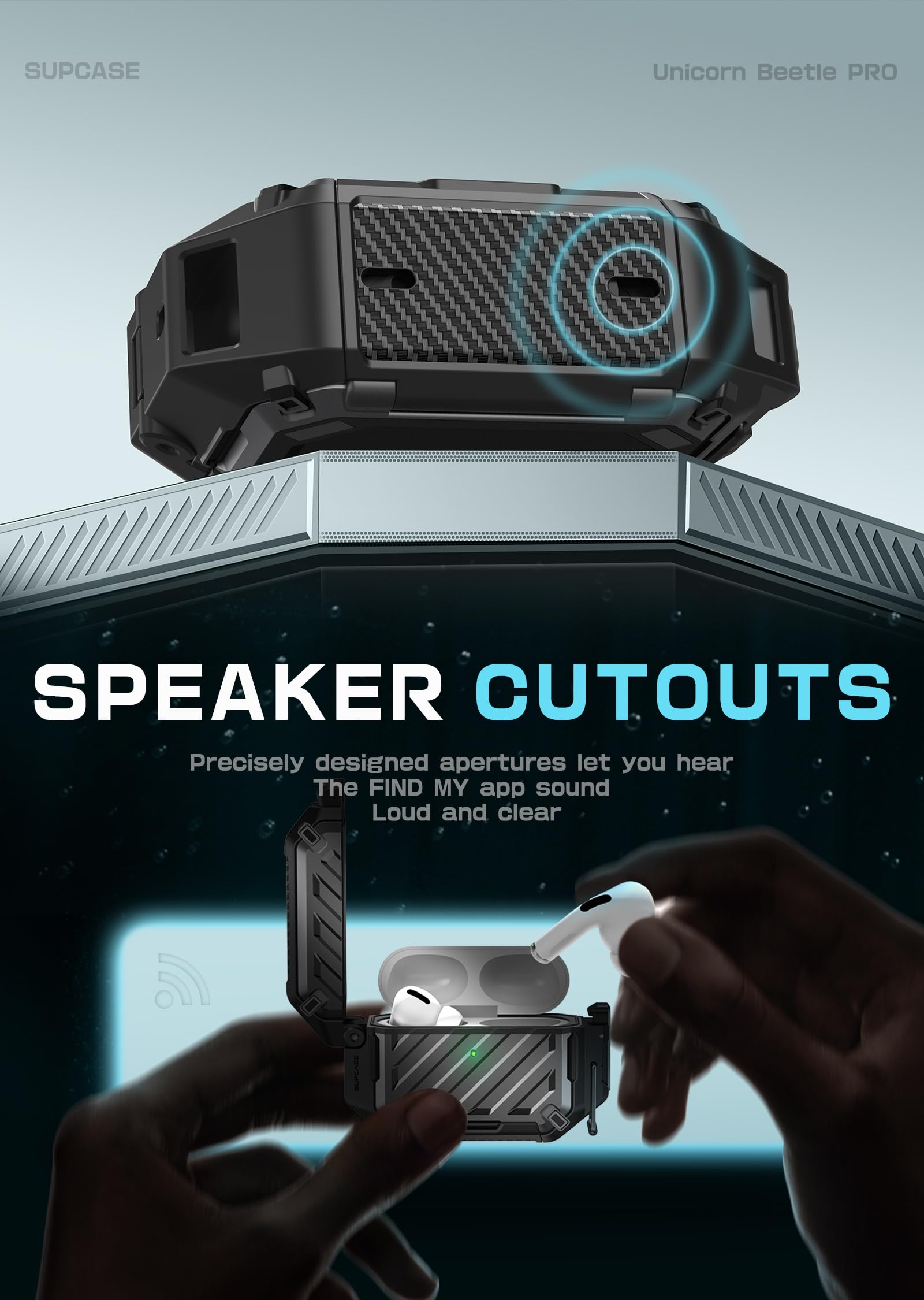 SUPCASE AirPods Pro 3 Waterproof Protective Case