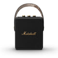 Marshall Stockwell II Portable Bluetooth Speaker, Black and Brass