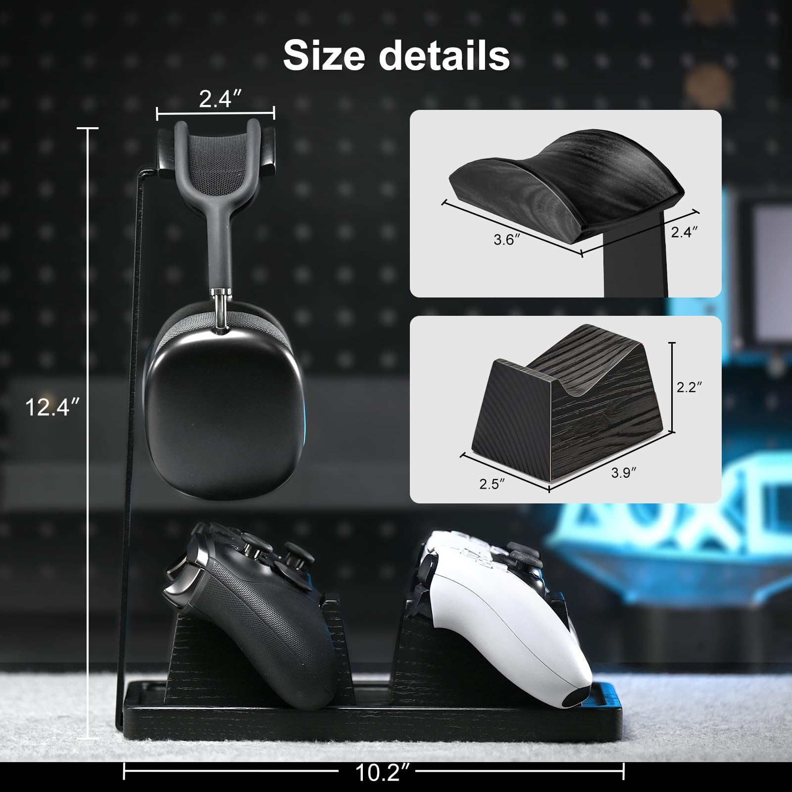 UPERGO Headset Stand with Controller Holders