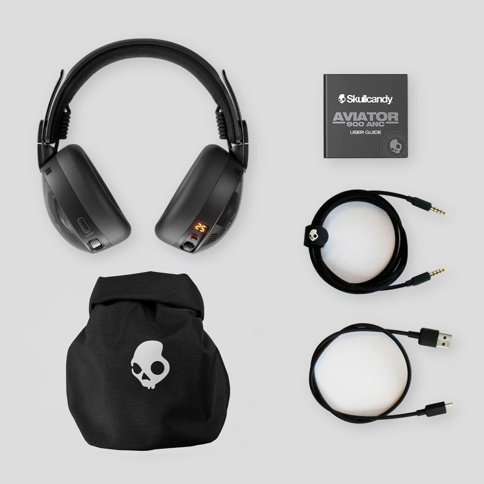 Skullcandy Aviator 900 ANC Wireless Over-Ear Bluetooth Headphones