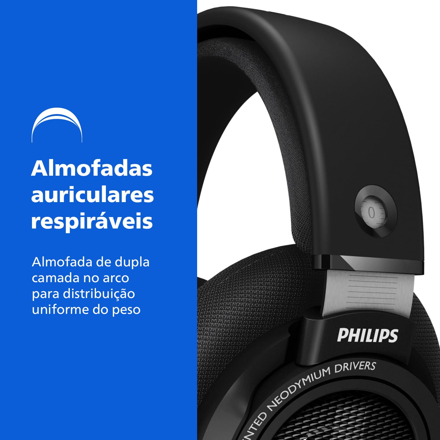 Philips Audio HiFi Precision Stereo Over-Ear Headphones