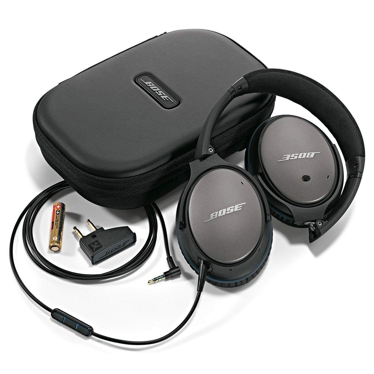 Bose Quietcomfort 25 Wired 715053 Over Ear Renewed headphones