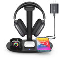 Suguder 4-in-1 Headphone Stand with Wireless Charger