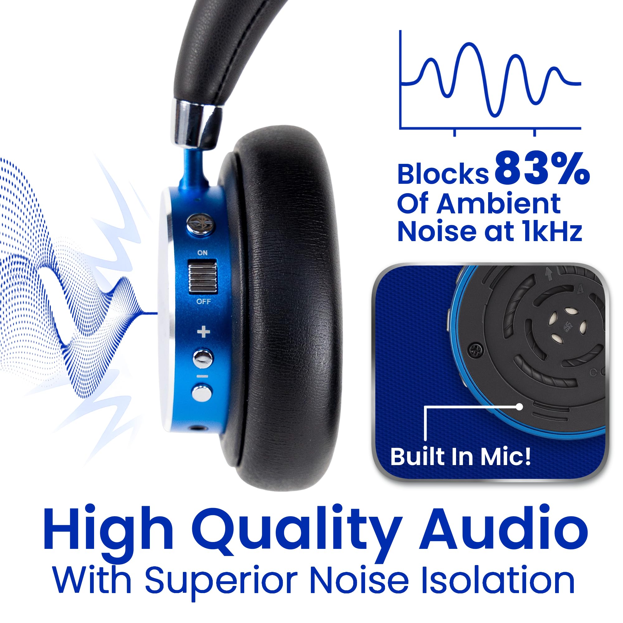 Puro Sound Labs BT2200s Plus Volume Limited Kids’ Bluetooth Headphones