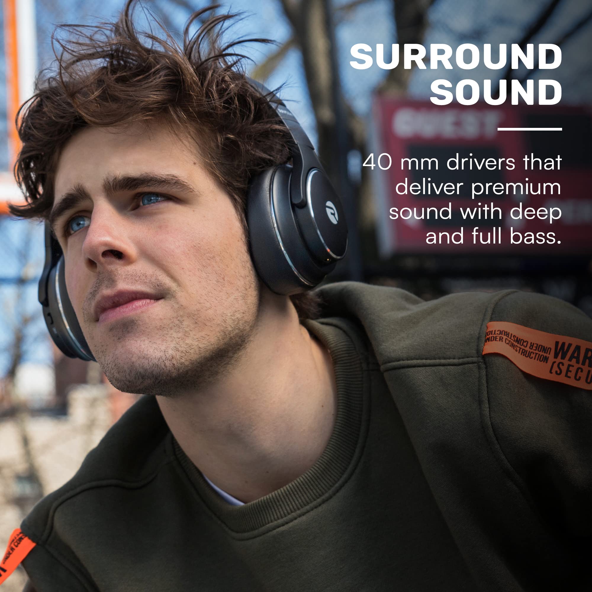 Raycon Everyday Wireless Over-Ear Headphones