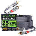 GEARit 2RCA Stereo Audio Cable 10FT