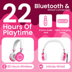 Puro Sound Labs JuniorJam Plus Kids Bluetooth Headphones