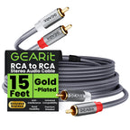 GEARit 2RCA Stereo Audio Cable 10FT