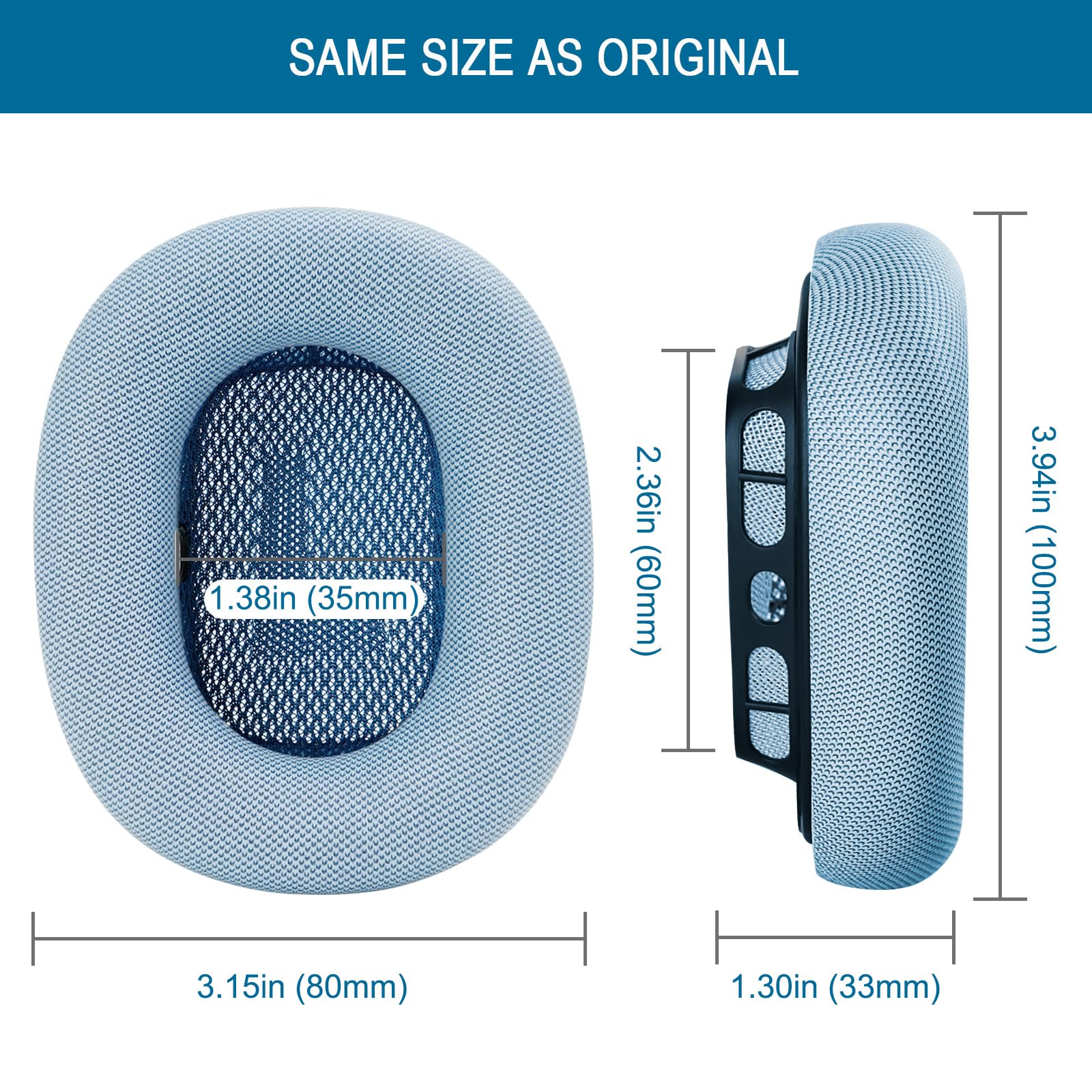 GEVO Replacement Ear Cushions for AirPods Max