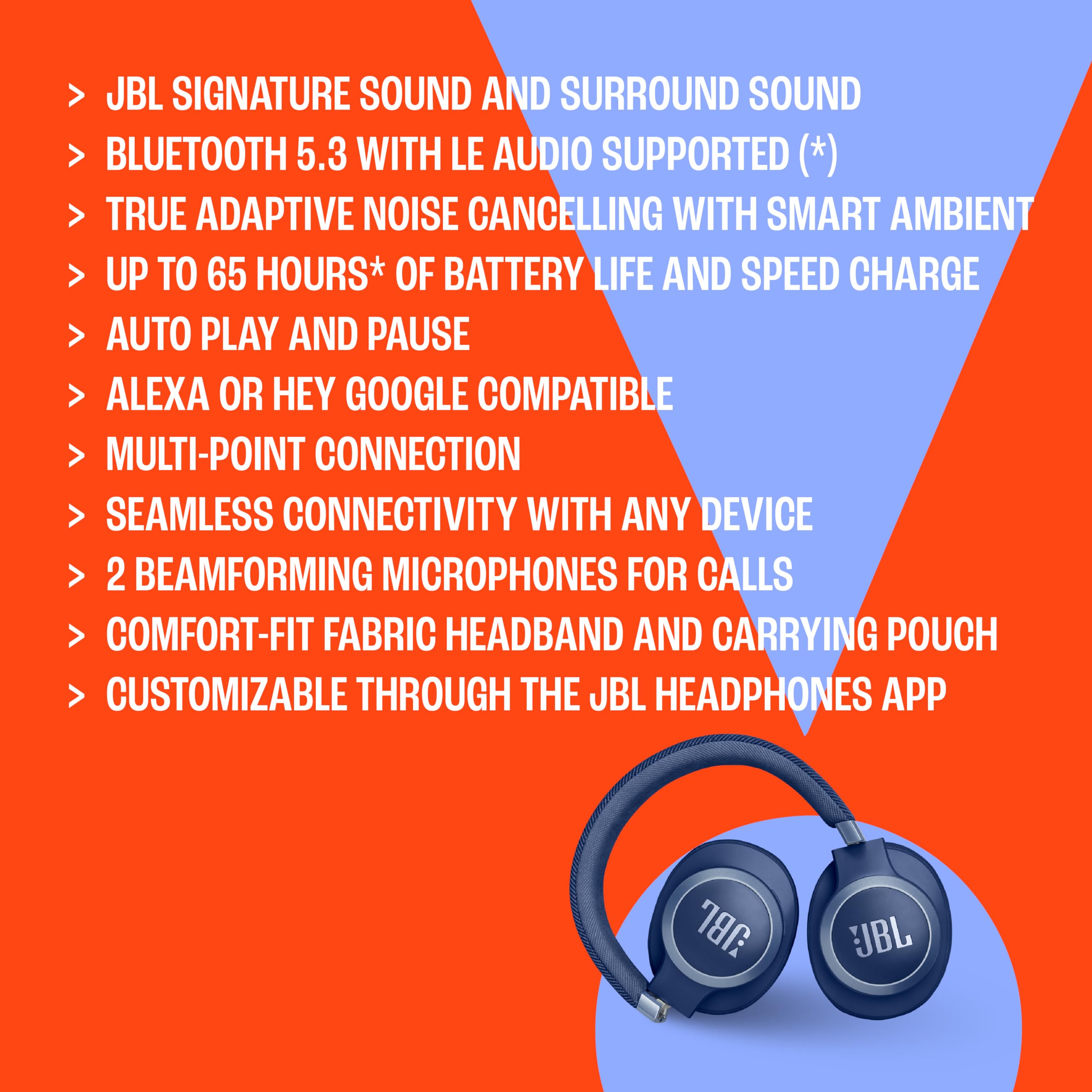 JBL Live 770NC - Wireless Over-Ear Headphones