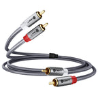 GEARit 2RCA Stereo Audio Cable 10FT