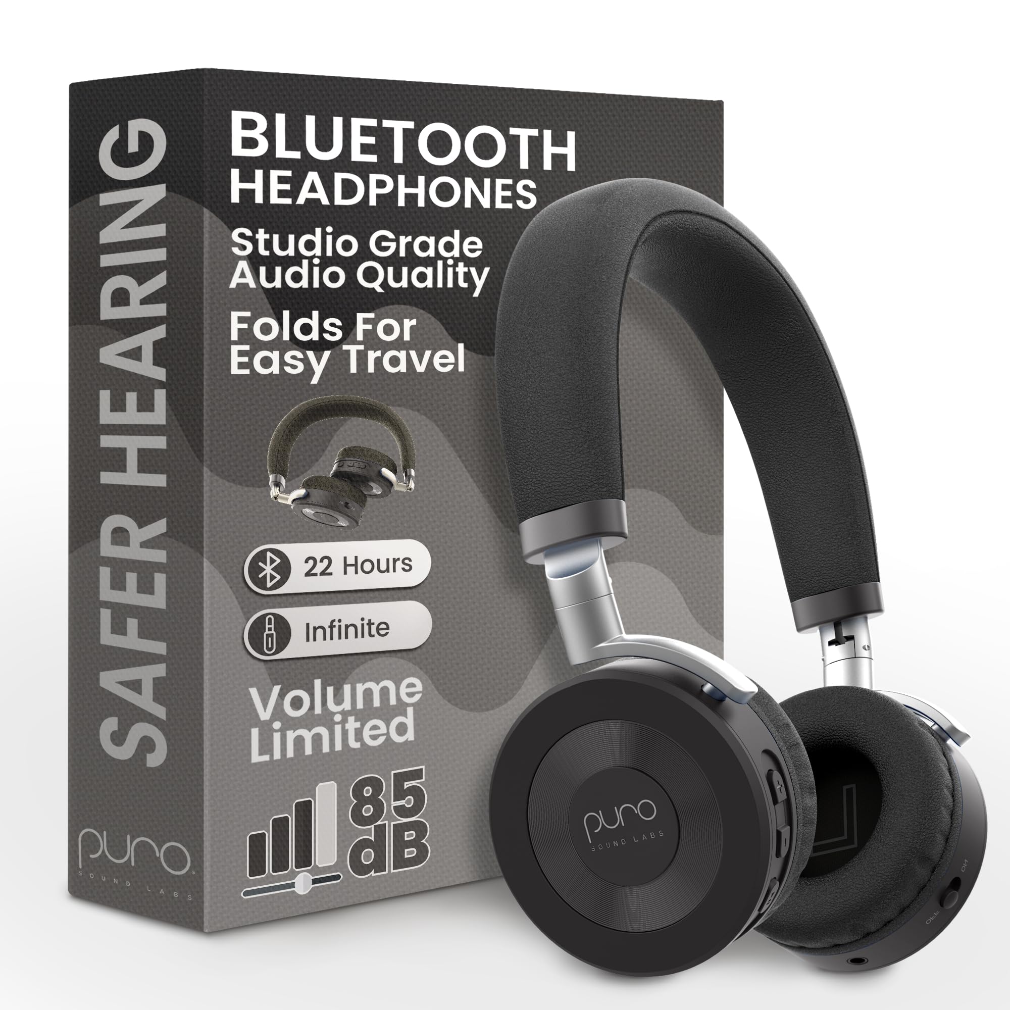 Puro Sound Labs JuniorJam Plus Kids Bluetooth Headphones