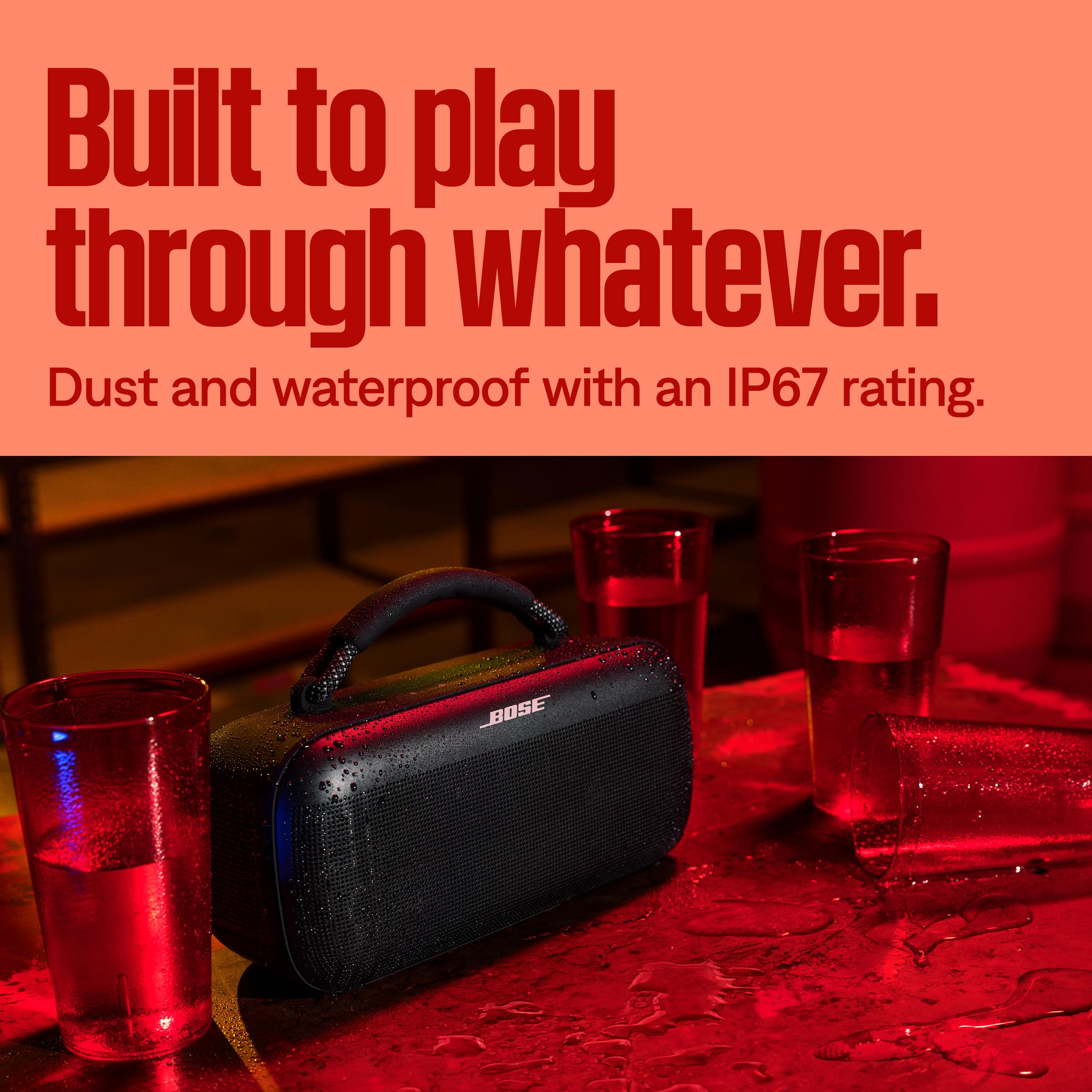 Bose Soundlink Max Portable Speaker Bluetooth No Mount Battery Powered Outdoor Speakers