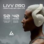 LIVV PRO Wireless Noise Cancelling Headphones