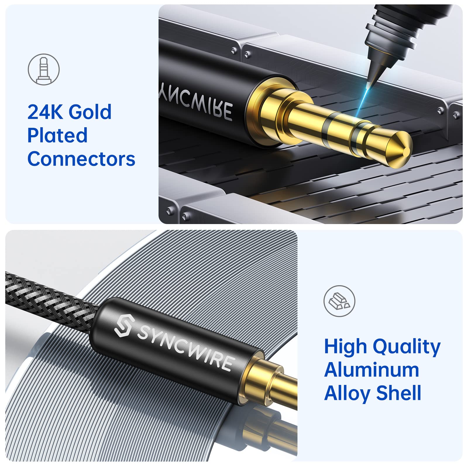 SYNCWIRE 3.5mm Aux Cable