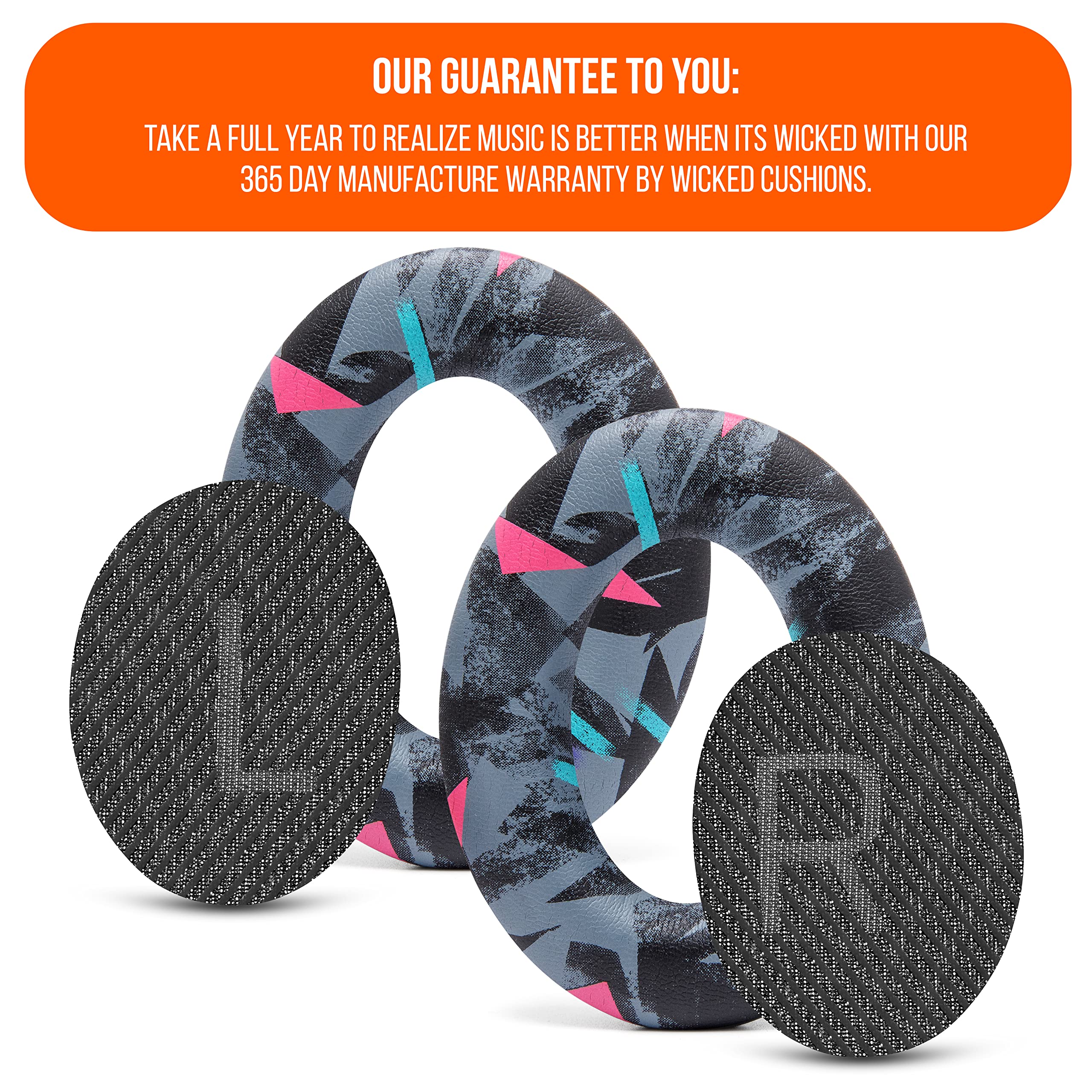 WC Wicked Cushions Replacement Ear Pads for Bose QC35/QC35 II